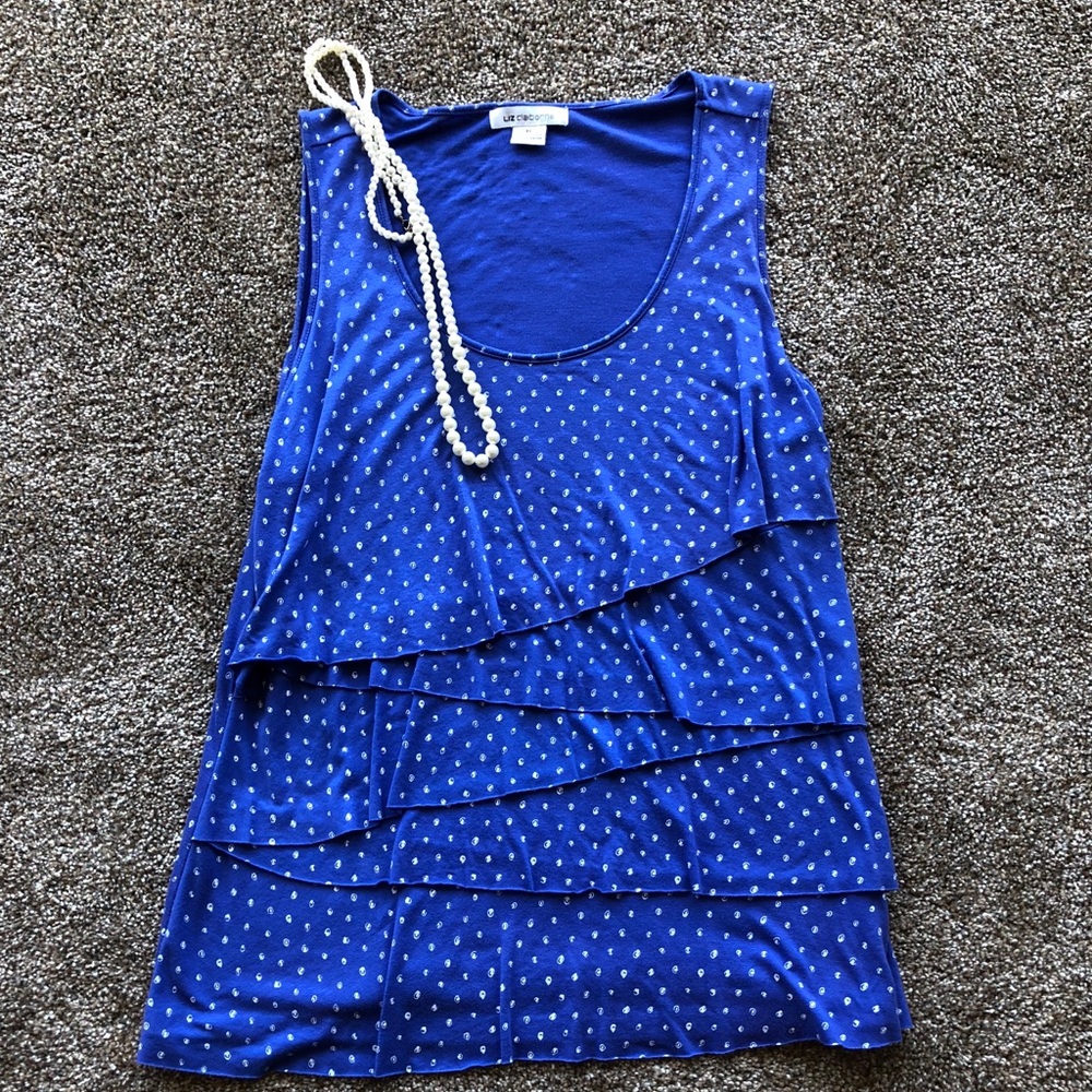 Liz Claiborne layered top Size XL